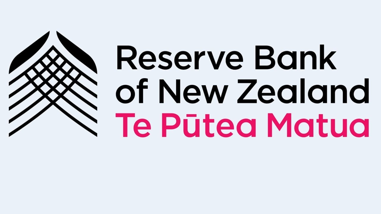 Reserve Bank of New Zealand logo and OCR announcement